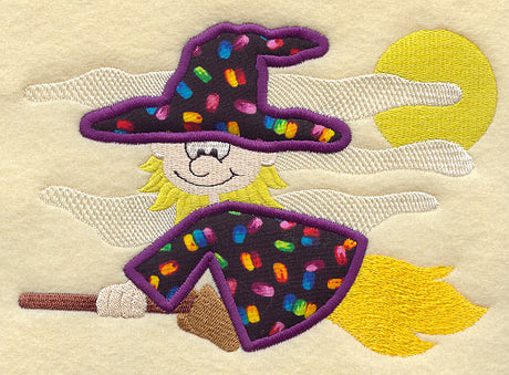 Flying Witch (Applique)