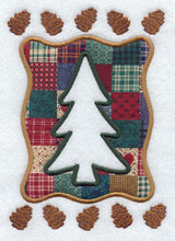 Evergreen Tree Frame (Applique)