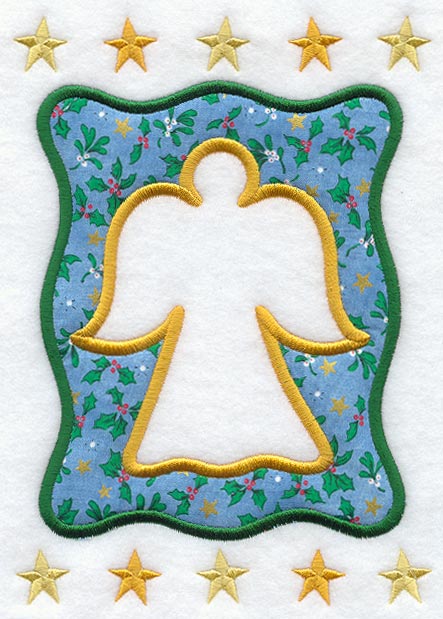 Graceful Angel Frame 1 (Applique)