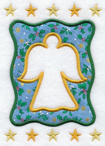 Graceful Angel Frame 1 (Applique)