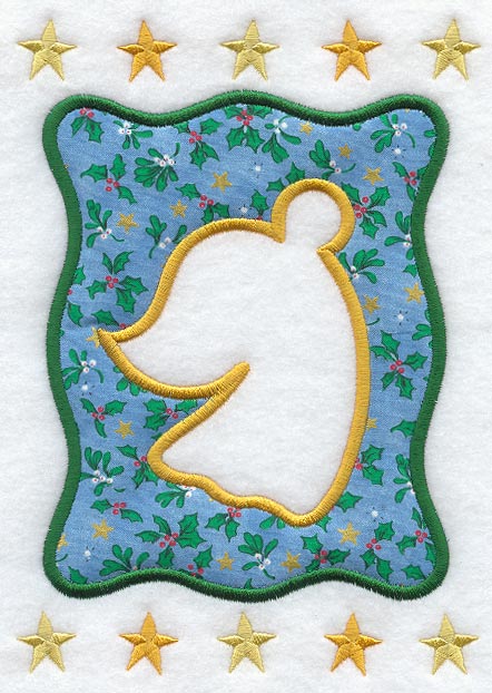 Graceful Angel Frame 3 (Applique)