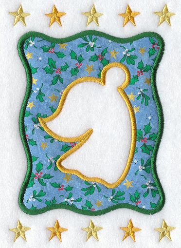 Graceful Angel Frame 3 (Applique)