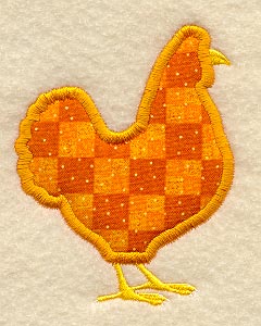 Hen (Applique)