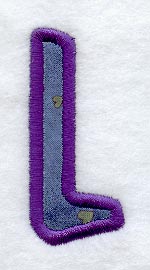 Love L (Applique)