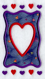 Love Frame Heart (Applique)
