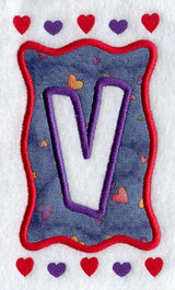 Love Frame V (Applique)