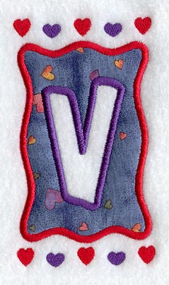 Love Frame V (Applique)