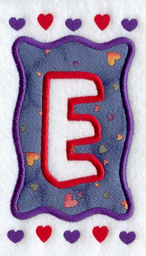 Love Frame E (Applique)