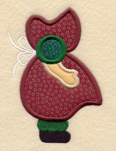 Sunbonnet Sue Quilt Block - (Applique) Lg