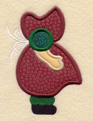 Sunbonnet Sue Quilt Block - (Applique) Lg