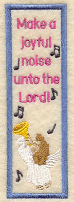 Make a Joyful Noise Bookmark (In-the-Hoop)