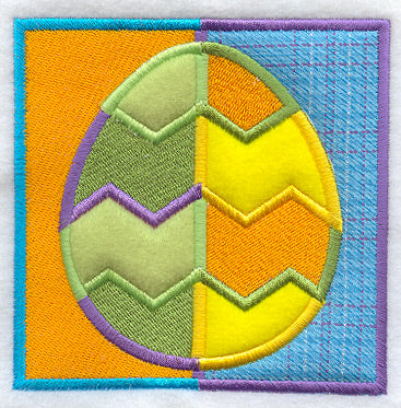 Symmetrical Easter Egg (Applique)