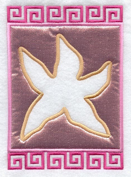 Starfish Frame (Applique)