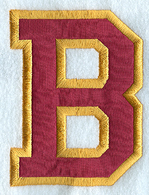 Collegiate Applique Beta - 5 inch