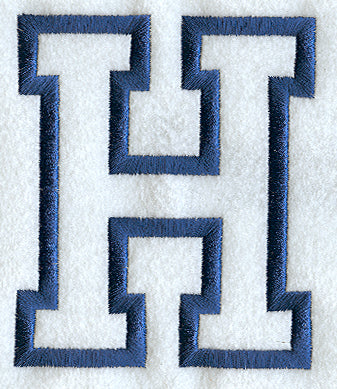 Collegiate Applique Eta - 5 inch