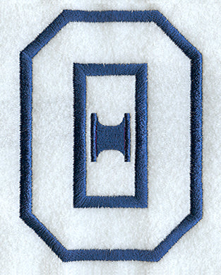 Collegiate Applique Theta - 5 inch