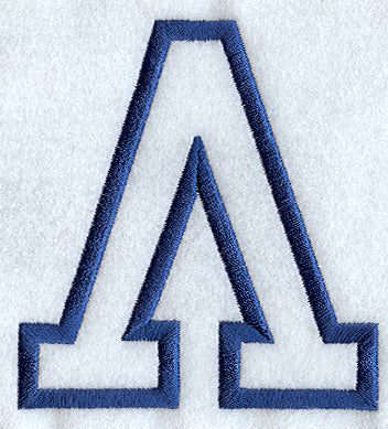 Collegiate Applique Lamda - 5 inch