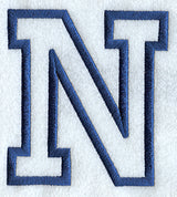 Collegiate Applique Nu - 5 inch