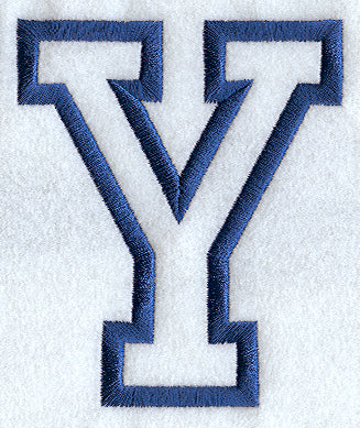 Collegiate Applique Upsilon - 5 inch