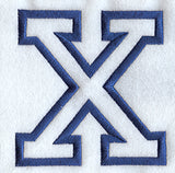 Collegiate Applique Chi - 5 inch