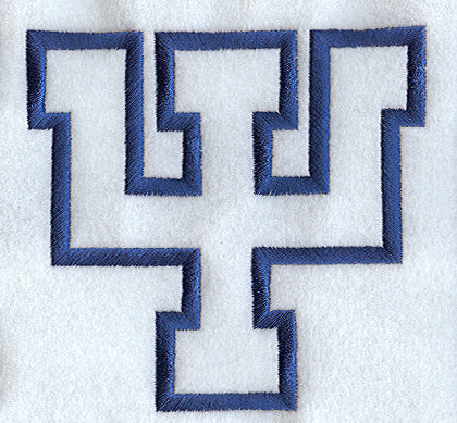 Collegiate Applique Psi - 5 inch