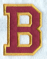 Collegiate Applique Beta - 5 inch