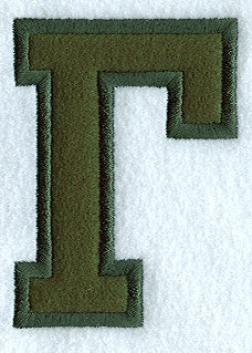 Collegiate Applique Gamma - 5 inch