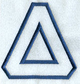 Collegiate Applique Delta - 5 inch
