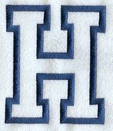Collegiate Applique Eta - 5 inch
