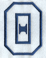 Collegiate Applique Theta - 5 inch
