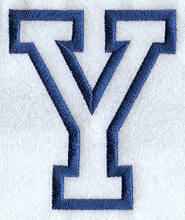 Collegiate Applique Upsilon - 5 inch