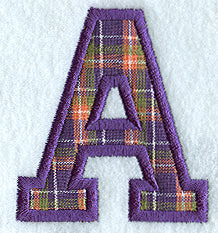 Collegiate Applique Alpha - 5 inch