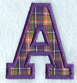 Collegiate Applique Alpha - 5 inch