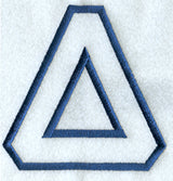 Collegiate Applique Delta - 5 inch