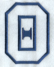 Collegiate Applique Theta - 5 inch