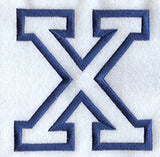 Collegiate Applique Chi - 5 inch