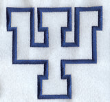 Collegiate Applique Psi - 5 inch