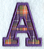 Collegiate Applique Alpha - 5 inch