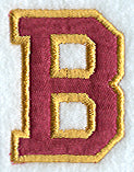 Collegiate Applique Beta - 5 inch