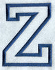 Collegiate Applique Zeta - 5 inch