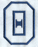 Collegiate Applique Theta - 5 inch