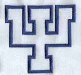 Collegiate Applique Psi - 5 inch