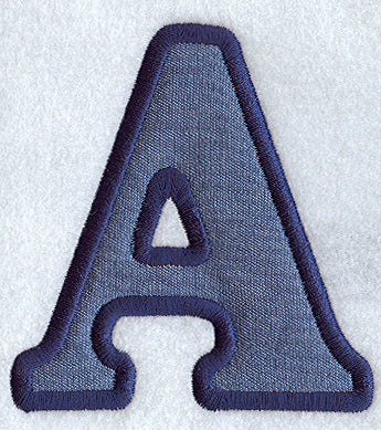 Modern Applique Alpha - 5 inch
