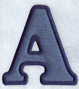 Modern Applique Alpha - 5 inch