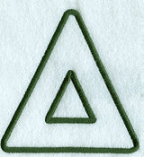 Modern Applique Delta - 5 inch