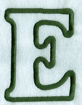 Modern Applique Epsilon - 5 inch