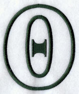 Modern Applique Theta - 5 inch