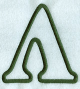 Modern Applique Lamda - 5 inch