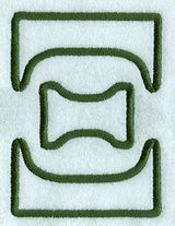 Modern Applique Xi - 5 inch