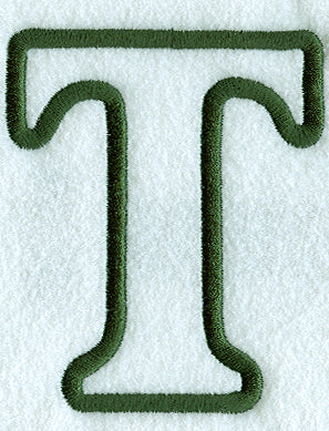 Modern Applique Tau - 5 inch